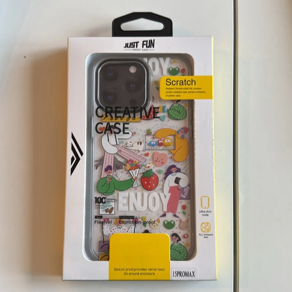 Iphone 15 Pro Max cover and screen protector